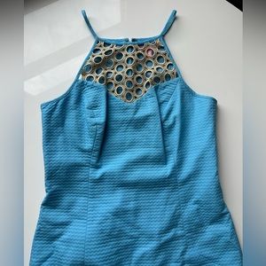 Lilly Pulitzer Latina Seaspray blue dress size 2